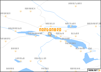 map of Nordanbro