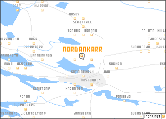 map of Nordankärr