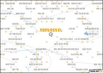 map of Nordassel