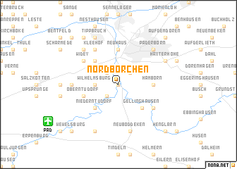 map of Nordborchen