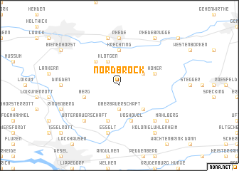 map of Nordbrock