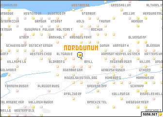 map of Nord Dunum