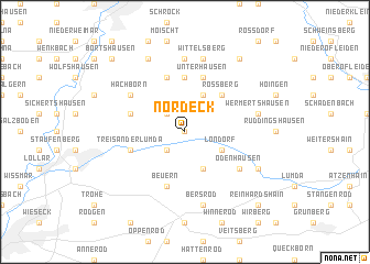 map of Nordeck