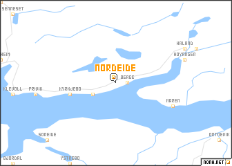 map of Nordeide