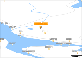 map of Nordeng