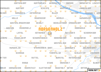 map of Nordenholz