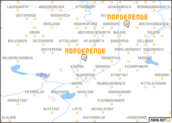 map of Norderende