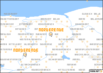 map of Norderende