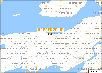 map of Norderreihe