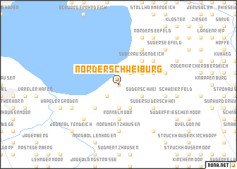 map of Norderschweiburg