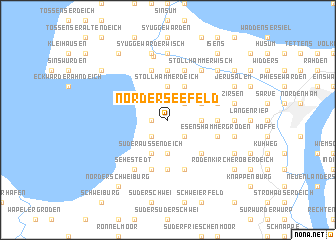 map of Norderseefeld