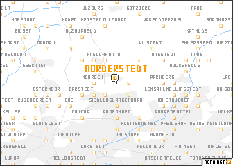 map of Norderstedt