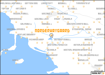 map of Norder Waygaard