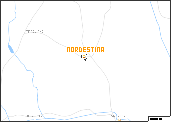 map of Nordestina