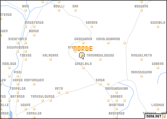 map of Nordé