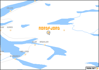map of Nordfjord
