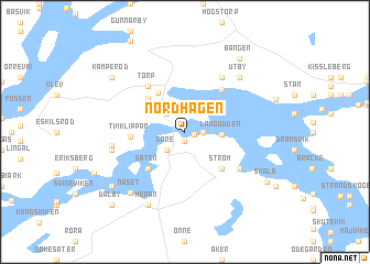 map of Nordhagen