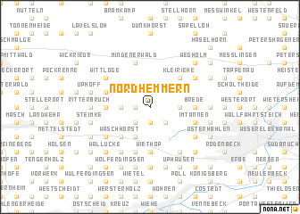 map of Nordhemmern