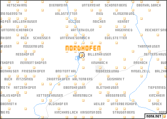 map of Nordhofen