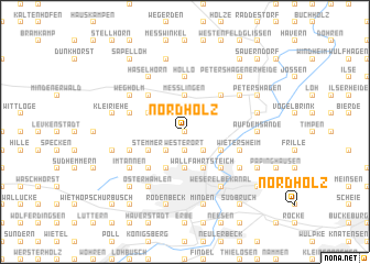 map of Nordholz