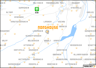 map of Nordhouse