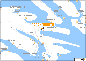 map of Norðragøta