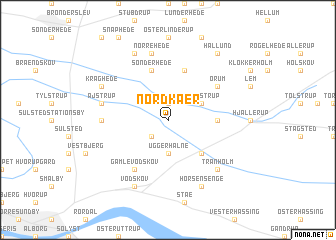 map of Nordkær