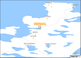 map of Nordkil