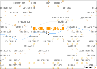 map of Nordlinnaufeld