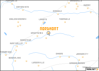 map of Nordmont