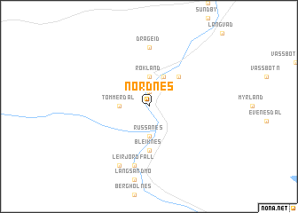 map of Nordnes