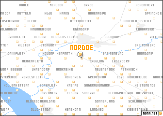 map of Nordoe