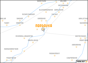 map of Nordovka