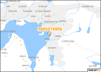 map of Nordstrand