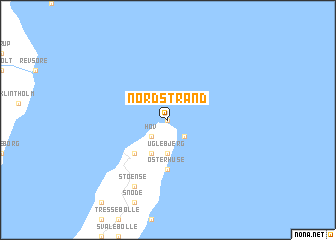 map of Nordstrand