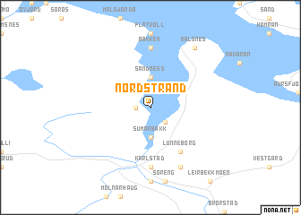 map of Nordstrand