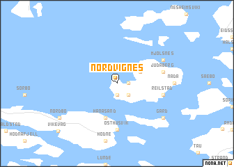 map of Nord Vignes
