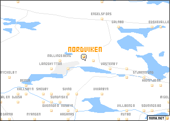 map of Nordviken