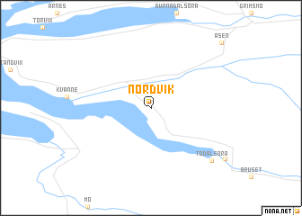 map of Nordvik