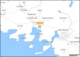 map of Nore