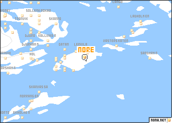 map of Nore