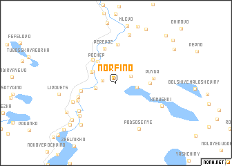 map of Norfino