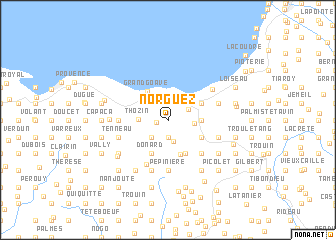 map of Norguez