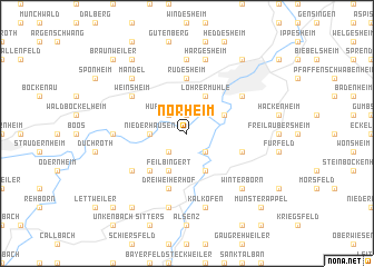 map of Norheim