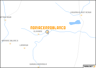 map of Noria Cerro Blanco