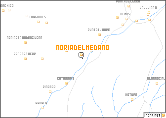 map of Noria del Médano