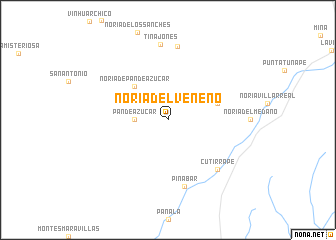 map of Noria del Veneno