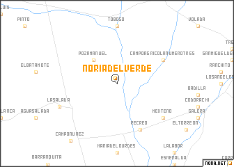 map of Noria del Verde