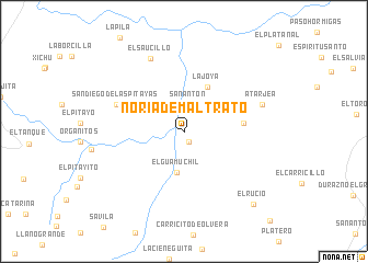 map of Noria de Maltrato