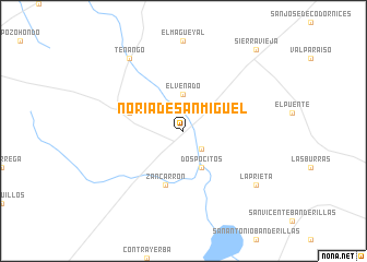 map of Noria de San Miguel